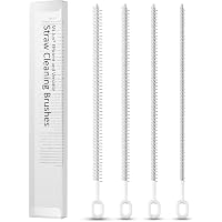 Straw Cleaning Brush Set - 5 Pack Flexible Wire Brushes For Reusable Straws