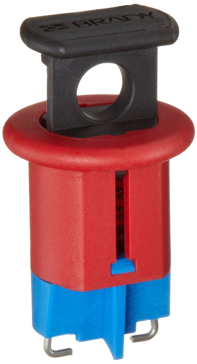 Pack of 6 Pin Out Brady Miniature Circuit Breaker Lockout Wide ...