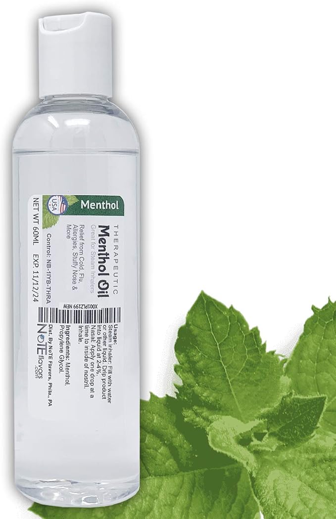Note Therapeutic Liquid Menthol Oil 14oz USP Grade
