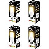 ドリスショップ LED電球 E26口金 T形 60W形相当 8W 電球色 800lm 全方向 電球形蛍光灯EFD15代替推奨 断熱材施工器具対応 密閉形器具対応 4個入