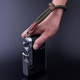 VKO Soft Camera Wrist Strap DSLR SLR Mirrorless Adjustable Green Safety Hand view 5
