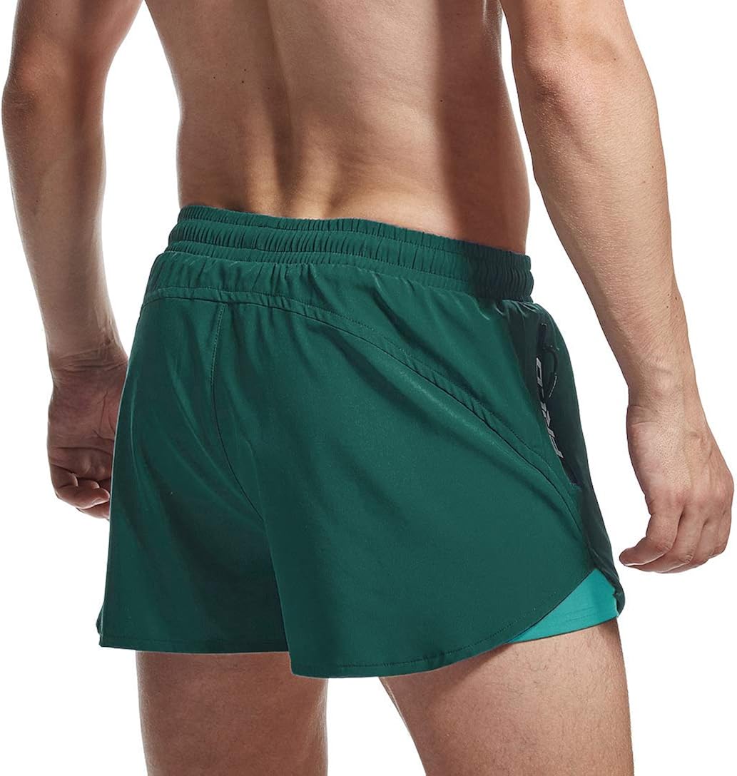 2 in 1 swim shorts