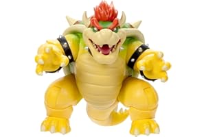 THE SUPER MARIO BROS. MOVIE 7-Inch Feature Bowser Action Figure with Fire Breathing Effects