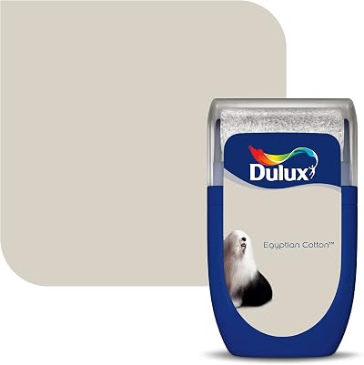 Dulux Walls & Ceilings Tester Paint Egyptian Cotton 30 ml