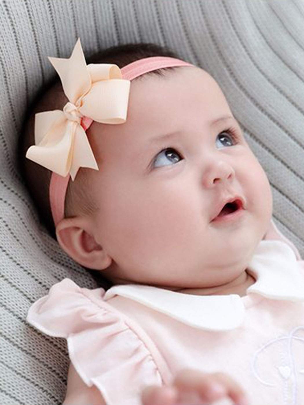 big flower headbands for babies