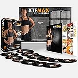 XTFMAX: 90 Day DVD Workout Program with 12 Exercise Videos + Training Calendar &amp; Fitness Guide and Nutrition Plan
