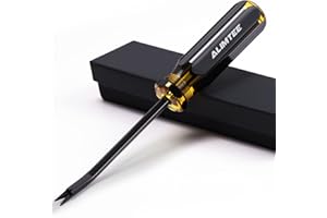 ALIMTEE Upholstery Staple Remover, Staple Remover, Staple Puller,Tack Lifter with Double Prongs for Removing Staples, Nails Or Tacks Staple Remover Tool.