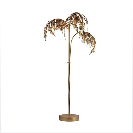 180cm Metal Palm Tree Floor Lamp with 