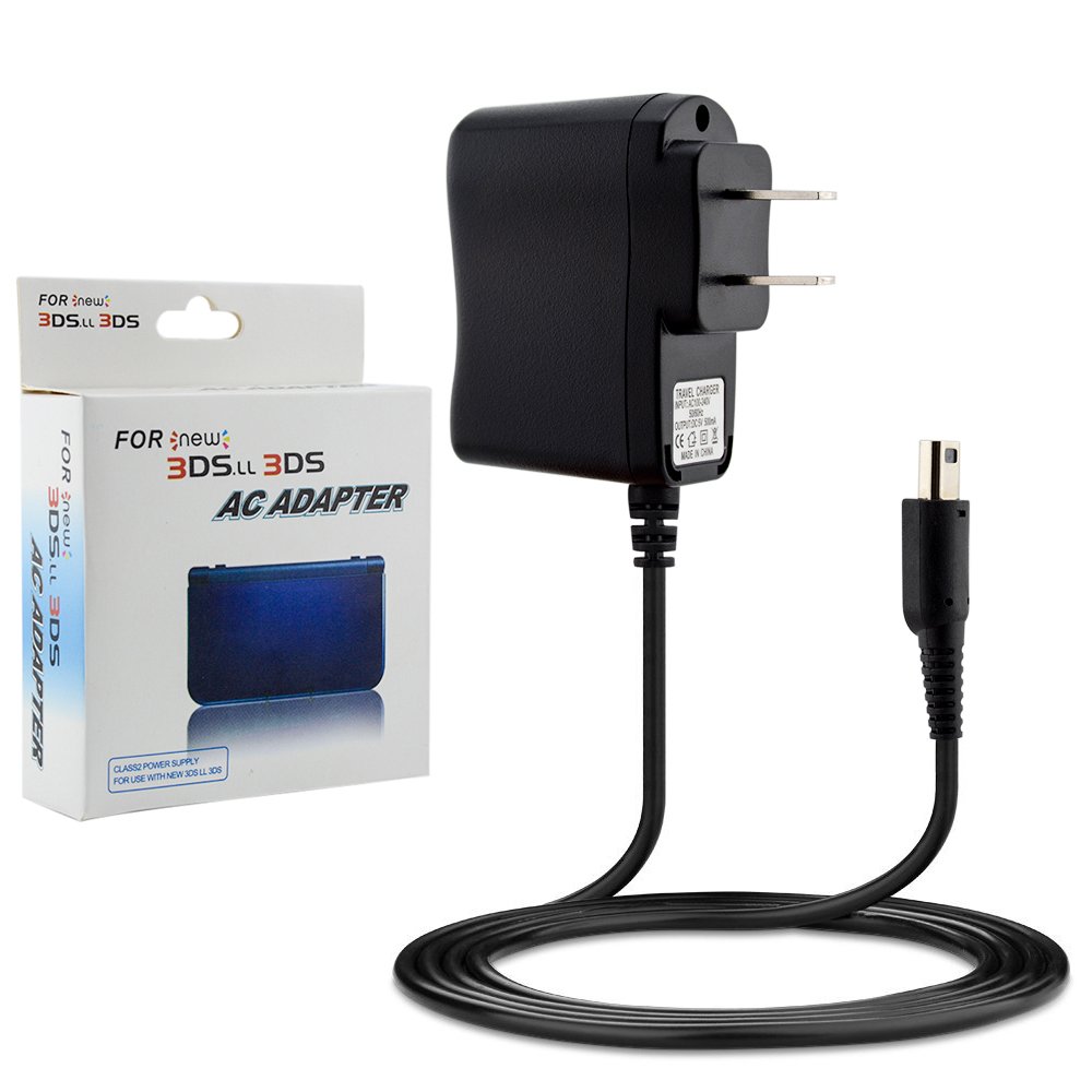 AC Adapter for Nintendo 3DS XL, 3DS and 2DS, Upgrade Version Portable