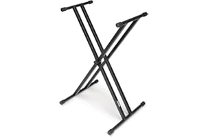 On-Stage Stands KS7191 Classic Double-X Keyboard Stand