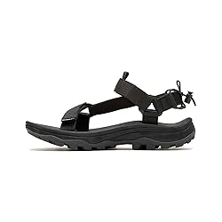 Merrell Women's Outdoor Sport Sandal, Black, 8