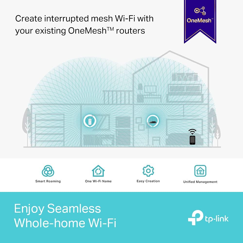 TP-Link RE550 AC1900 Gigabit Mesh WiFi Range Extender-Wi-Fi Booster-WiFi Repeater, 3 External Antennas, Intelligent Signal Light,WiFi Extender Booster, Power Schedule,LED Control,Easy Setup, UK Plug