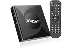 Android 13.0 TV Box, X88 PRO 13 Android TV Box 4GB RAM 64GB ROM RK3528 Quad-Core 64bit Support 8K 3D HD H.265 Ethernet 2.4G/5
