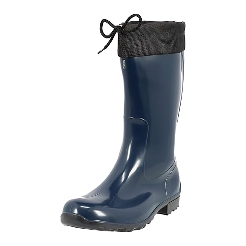 KREXUS Damen Gummistiefel PVC Regenschuhe Regenstiefel Regenschuhe Damen Gummistiefel Gelb Gummistiefel Damen Gelb Gummistief