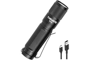 ThruNite Ti Pro Rechargeable EDC Keychain Flashlight Max 1012 Lumens AA Flashlights High Performance LED Light Cool White