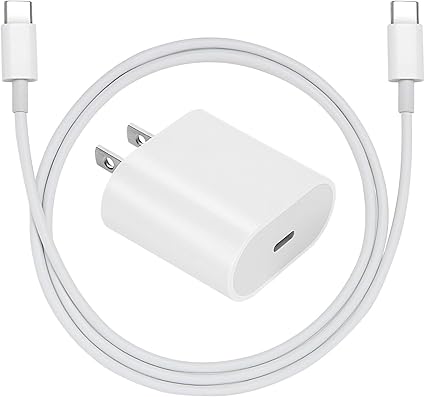 Amazon Com Usb C Fast Charger Ipremium 18w Pd Type C Wall Charger Plug With 3ft Usb C To Usb C Fast Charging Cable Compatible With 2020 2018 Ipad Pro Ipad Air 2020 Samsung