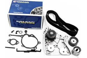WQ W&Q AUTO PARTS Timing Belt Water Pump Kit fits for 1995 1996 1997 1998 1999 2000 2001 2002 For Kia Sportage 2.0L L4 16V GAS DOHC