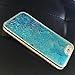 iPhone 6 Plus Case,Crazy Panda® 3D Creative Liquid Glitter Design iPhone 6 Plus Liquid Quicksand Bling Adorable flowing Floating Moving Shine Glitter Case iPhone 6 Plus/6S Plus - Blue Stars