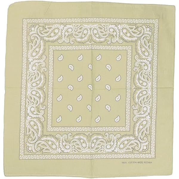Lote De 2/3/6 Paquete Estampado Cachemira Bandana 100% Algodón Cabeza