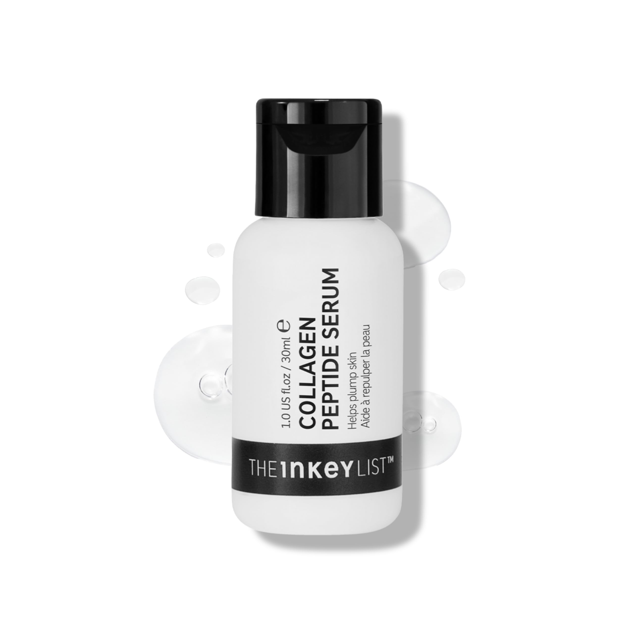 The Inkey List Collagen Peptide Serum 30ml, Targets Fine Lines & Wrinkles, Plumps and Firms Skin, Fragrance Free, Suitable For All Skin Types