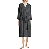 Latuza Women's Bamboo Viscose Kimono Robe Lightweight Summer Bathrobe