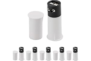 BNYZWOT MC-33C Normally Closed Recessed Window Door Contact Sensor Alarm Magnetic Reed Switch 5 Sets