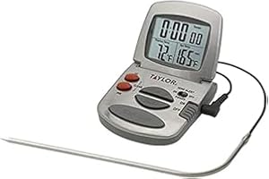 Taylor Digital Cooking Thermometer with Probe and Timer