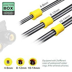 4 Way Electrical Junction Box, La Vane IP68