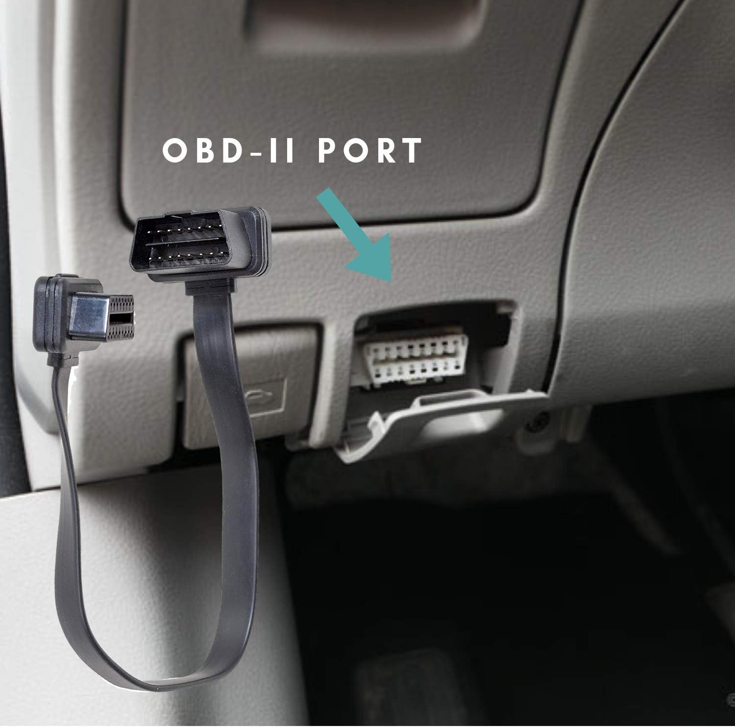 Amazon Com Mastrack Obd 2 Flat Ribbon Extension Cable 16 Pin