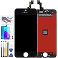 Screen for iPhone 5s/SE 2016 Screen Replacement A1453 A1457 A1518 A1528 A1530 A1533 Screen Replacement 4inch Digitizer LCD Touch Display Assembly +Repair Tools (Not Fit SE 2021/2022) (Black)