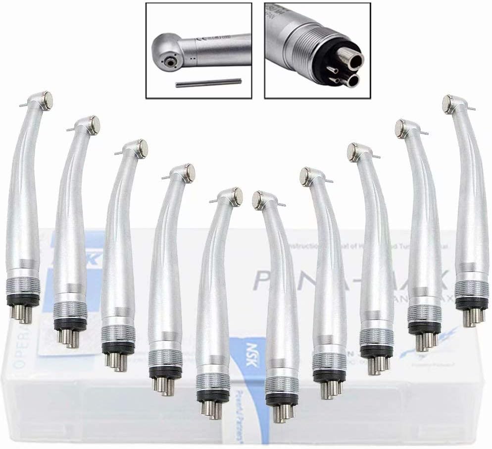 10 Pcs Precise High Speed Polishing Instrument People-friendly Design 4 Hole