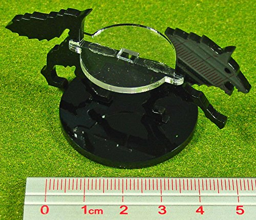 Wolf, Character Mount Marker, Black, 40mm Base (1)