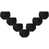 MIRITY Bamboo Rayon Hipster Panties Briefs for Women 7-Pack - Soft, Breathable, Stretchy Comfort Fit