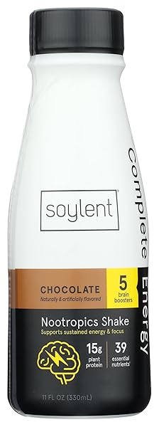 SOYLENT COMPLETE ENERGY, 15G COMPLETE PROTEIN, 15 BRAIN...