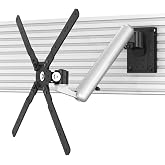 Cotytech TV Slatwall Mount - Height Adjustable Rotating &amp; Quick Release