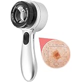 30x LED Dermatoscope Rechargeable Clarity 4 Modes Skin Scalp Hair | Skin Analyzer Scalp &amp; Hair Follicle Observation
