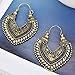 Fashion Earrings, UMFun Women Jewelry Bohemian Earring Vintage Hollow Fringed Bead Feather Long Earring (A)