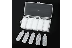 C12rtive 60 PCS 3D Silicone Dual Nail Forms Mould Sticker Set, Manicure Stickers for Polygel & Gel Extension Quick Building