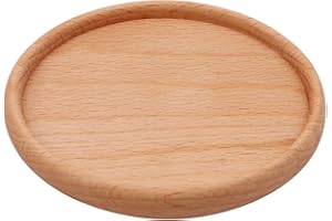 Coffee Cup pad Round Wooden Coaster Insulating pad for Dining Table Useful