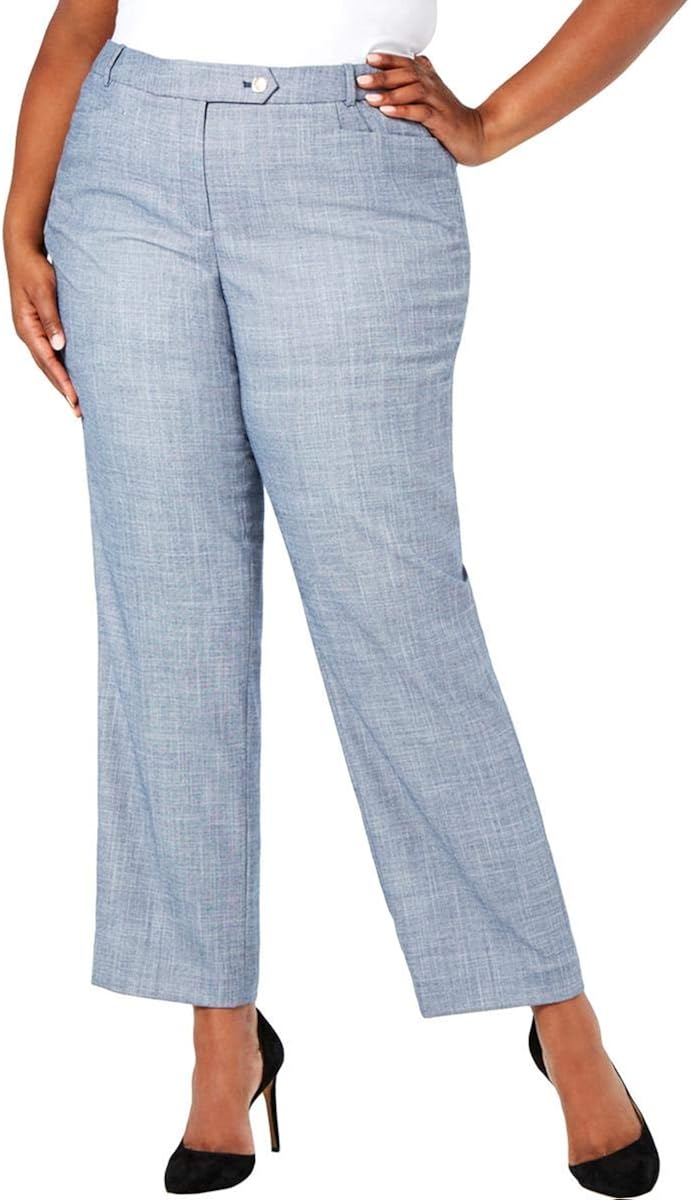 plus size navy work pants