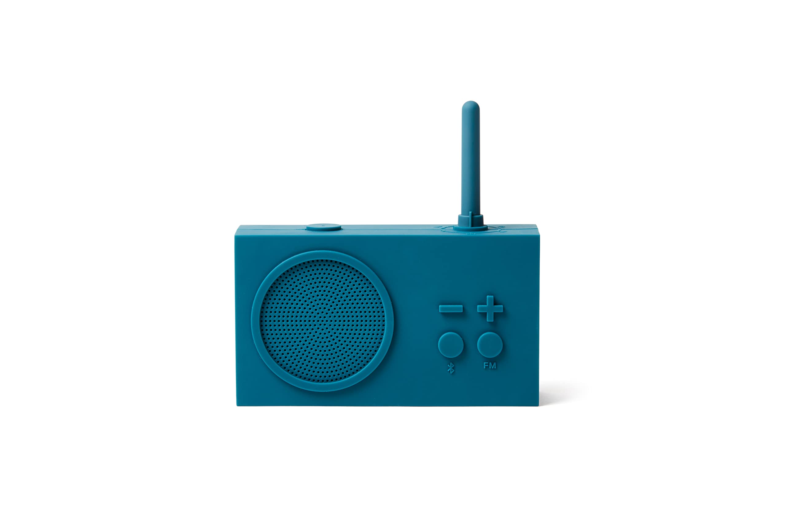 Lexon TYKHO 3 Wireless Bluetooth Speaker and FM Radio, Splashproof and rechargeable - Blue