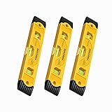 Firecore 3pcs Magnetic Torpedo Level, 9-Inch
