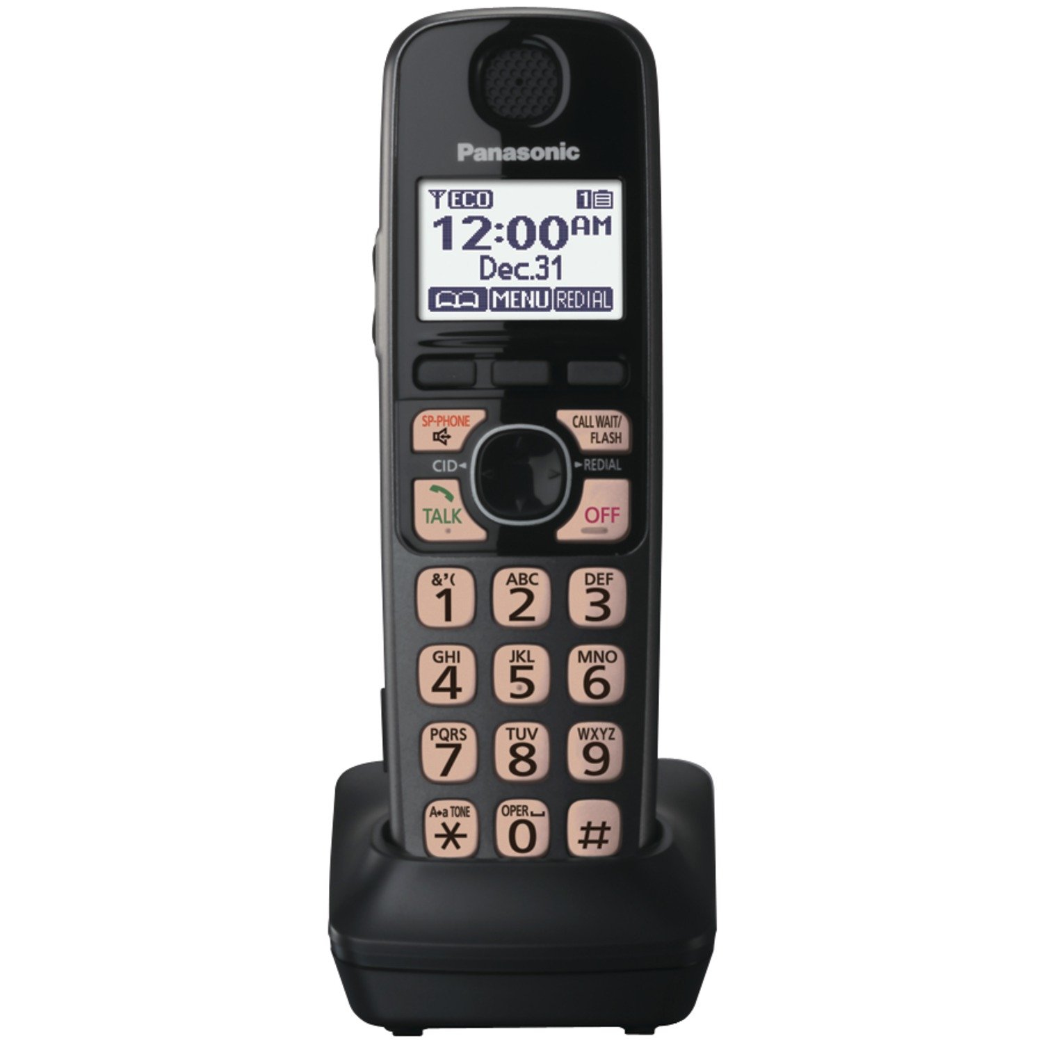 Amazon.com : Panasonic KX-TGA470B Extra Handset for 47XX-series Cordless  Phones : Electronics