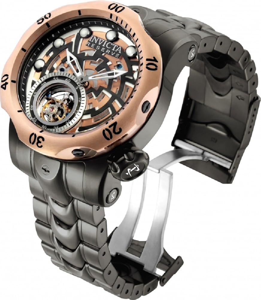 Invicta Men's 16300 Reserve Venom Tourbillon 52mm Stainless Steel