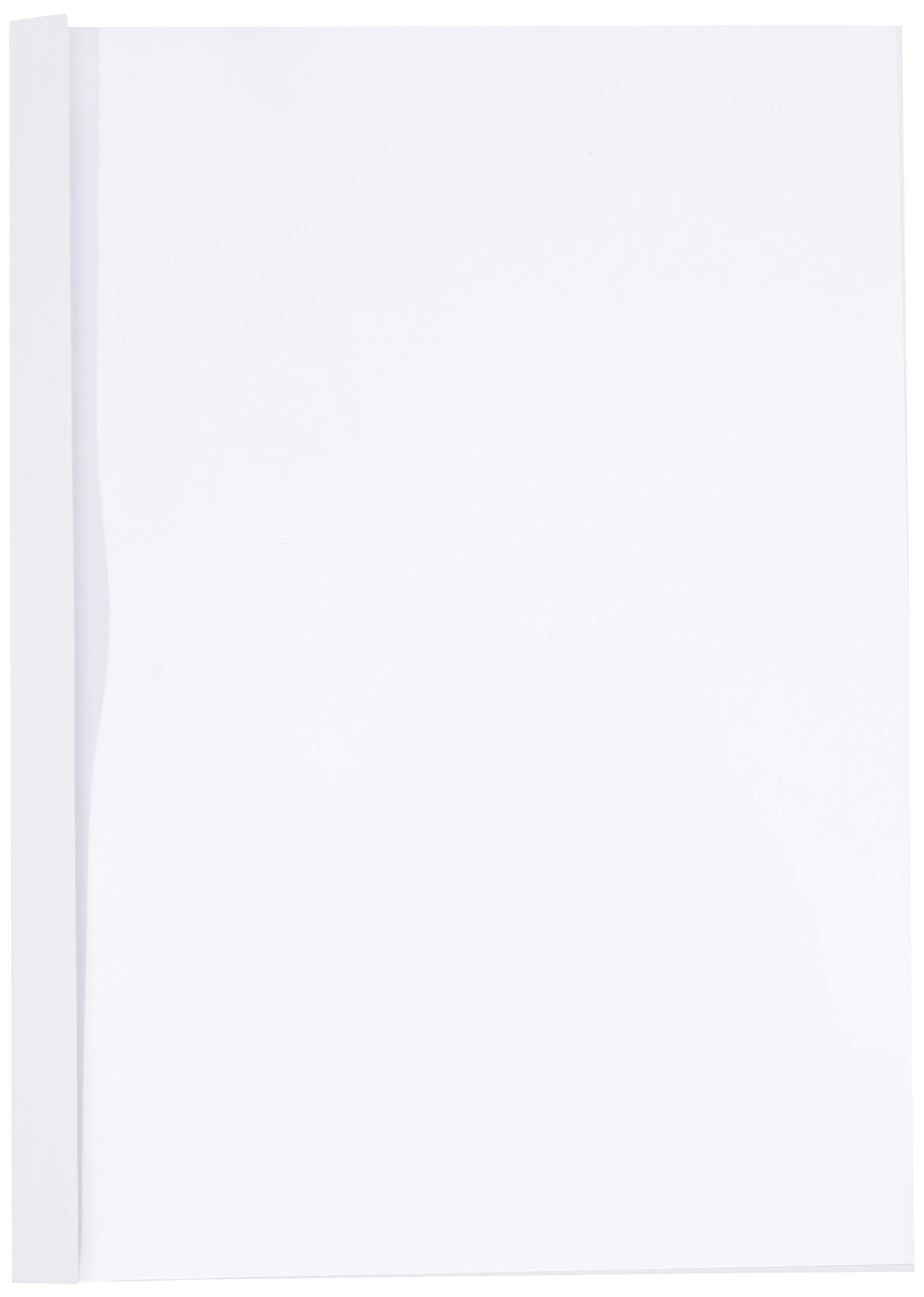 Leitz A4 Thermal Binding Covers, 3 mm (30 Sheet Capacity), White, Pack of 100