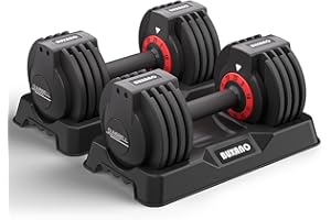 BUXANO Adjustable Dumbbell 25LB Single Dumbbell Weight, 5 in 1 Free Weight Dumbbell with Non-Slip Handle,Ideal for Home Gym Workouts