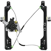 A-Premium Front Driver Side Power Window Regulator with Motor (7-Pin) | Compatible with Cadillac SRX 2010-2015 Saab 9-4X 2011