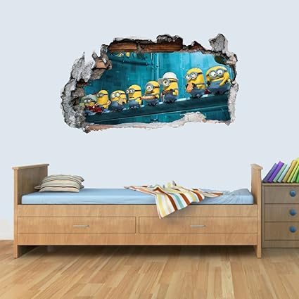 Amazon Com Gng Despicable Me Minion Eating Vinyl Smashed