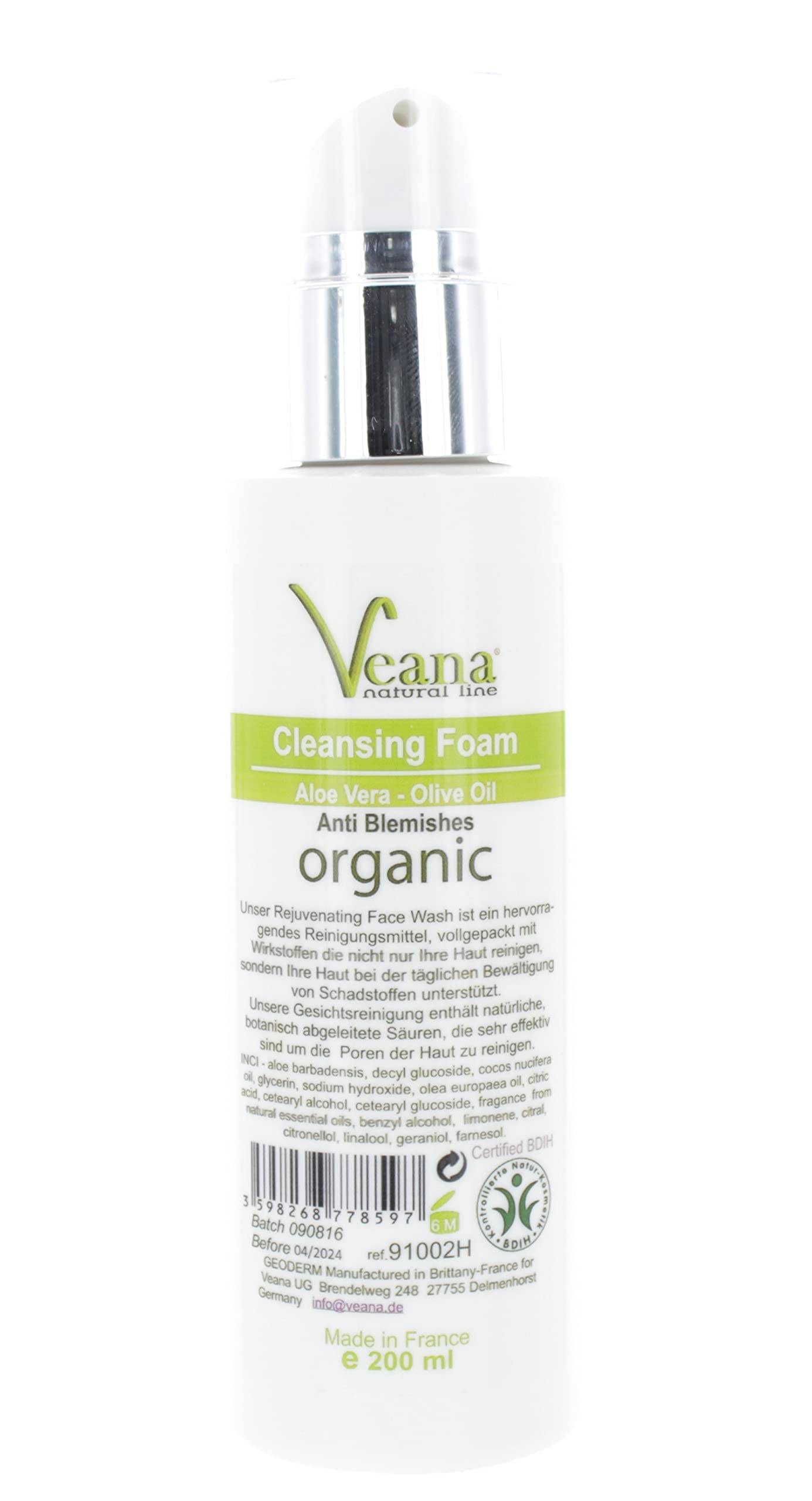 Cure Végétale Cleaning Foam (200ml)