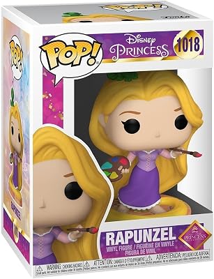 Pop! Disney: Ultimate Princess - Rapunzel - Disney Princesses - Collectable Vinyl Figure - Gift Idea - Official Merchandise - Toys for Kids & Adults - Movies Fans - Model Figure for Collectors